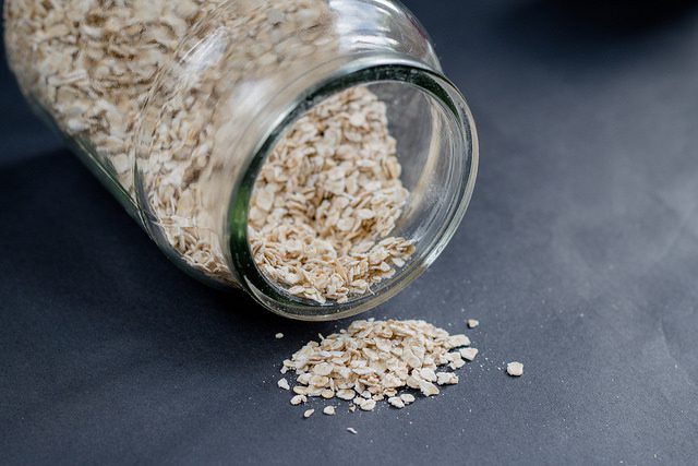 Homemade dog food 2 - dog food in an open glass jar